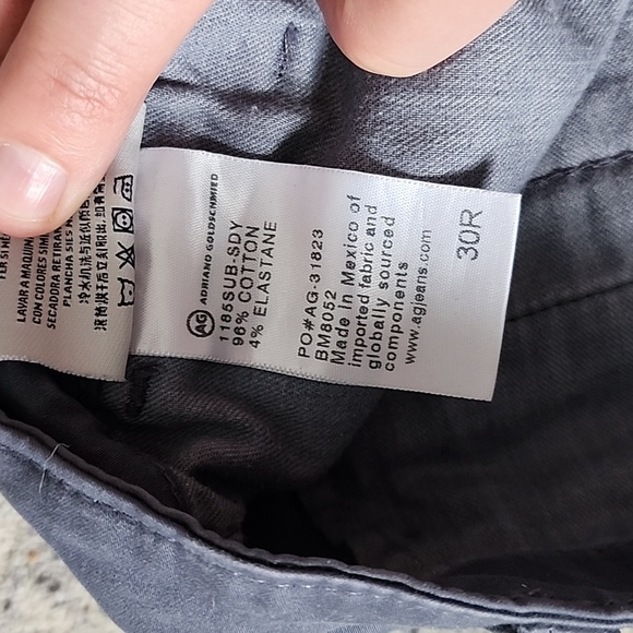 AG Goldschmied blue shorts 30R - Picture 2 of 4